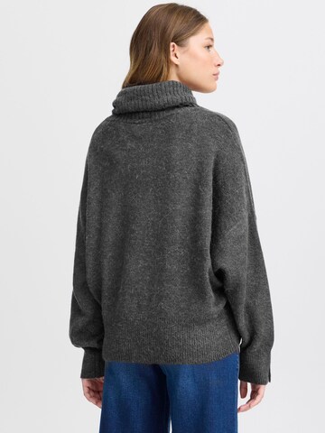 ICHI Sweater 'Kamara' in Grey