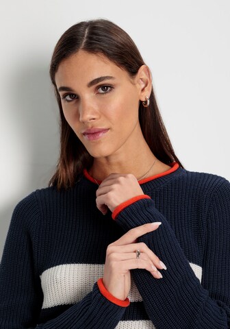 HECHTER PARIS Pullover in Blau