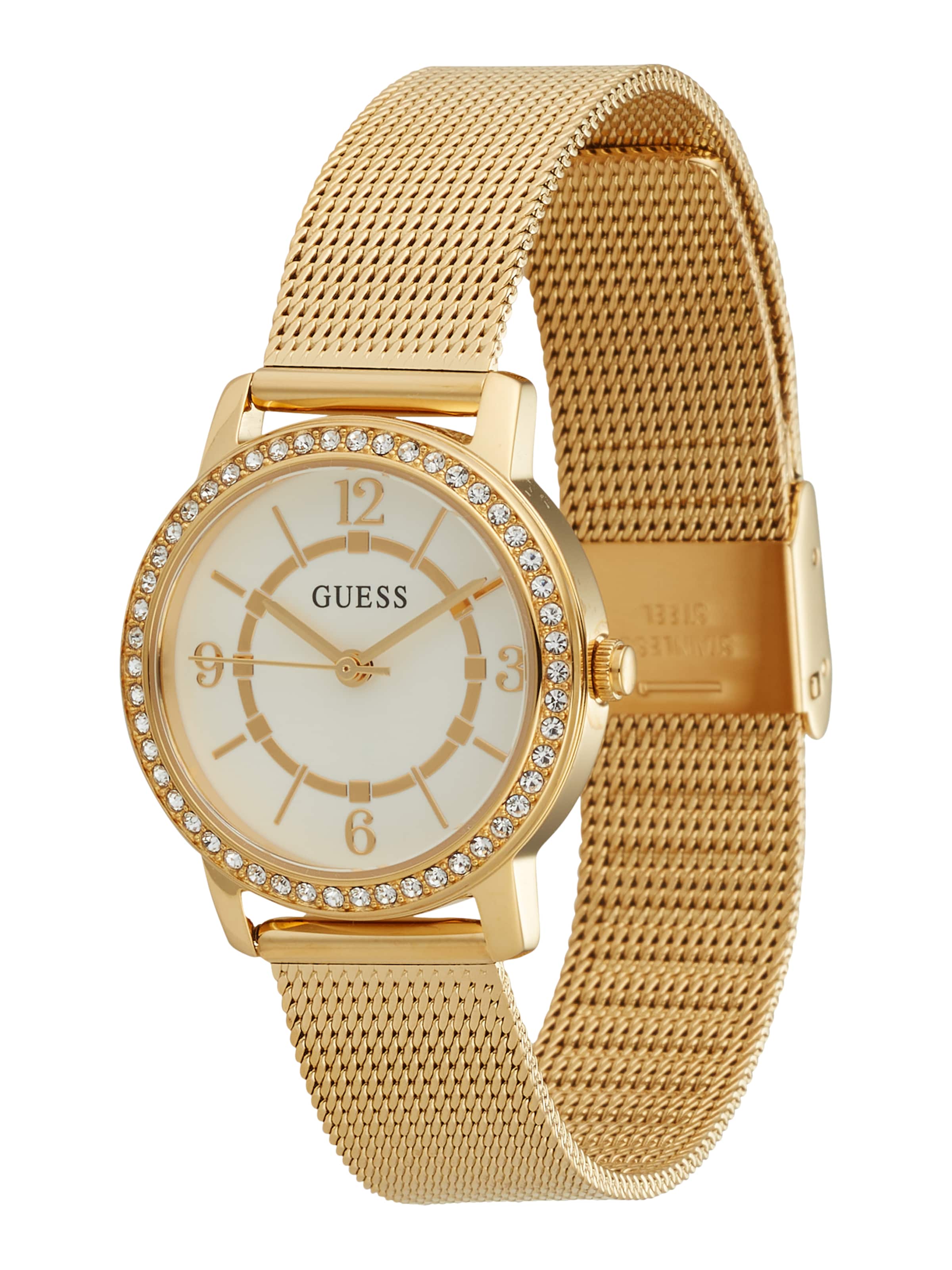 GUESS Analog Watch 'Melody' in Gold: front