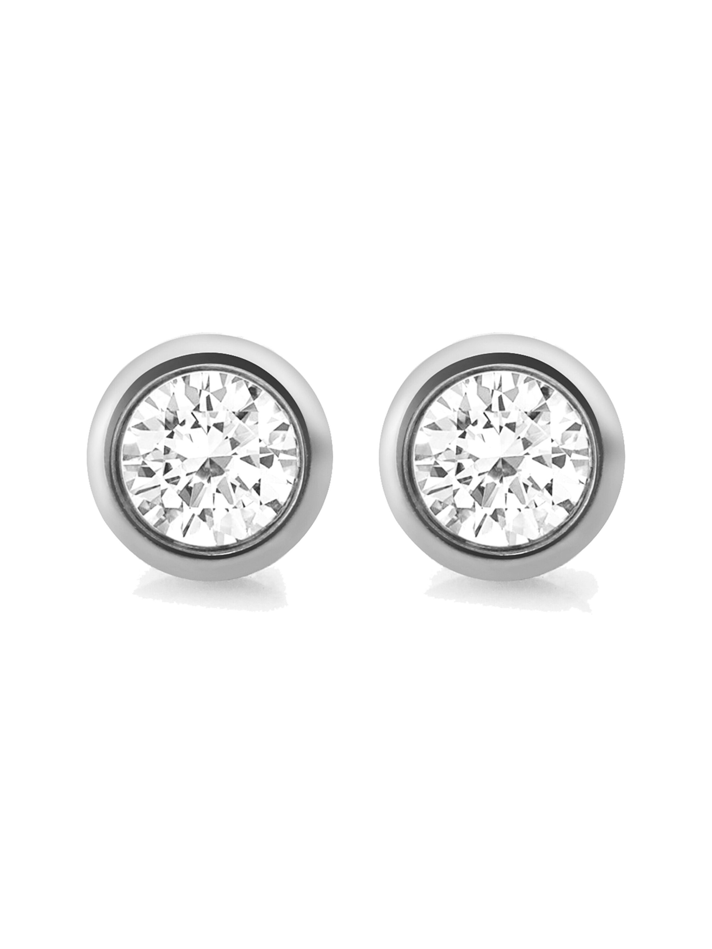 Zeeme Boucles d'oreilles en argent, Vue avec produit