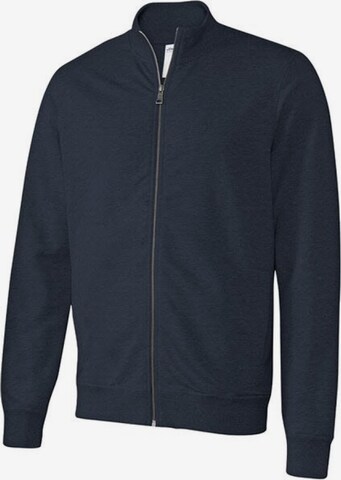 JOY SPORTSWEAR Athletic Zip-Up Hoodie 'Diego' in Blue: front