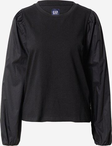 GAP - Camiseta en negro: frente