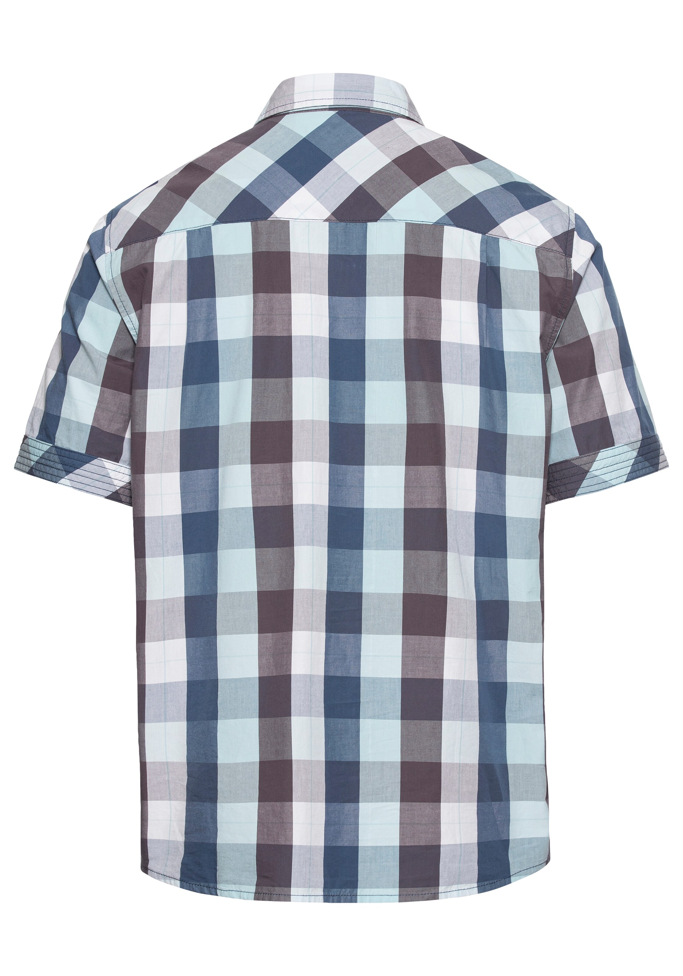 Man's World Regular Fit Hemd in Blau