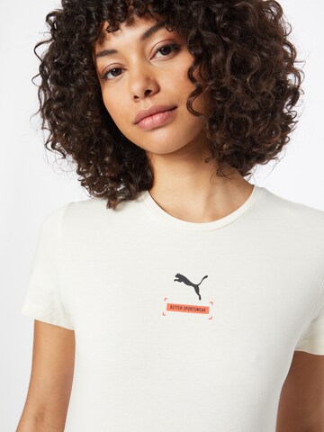 PUMA T-Shirt in Beige