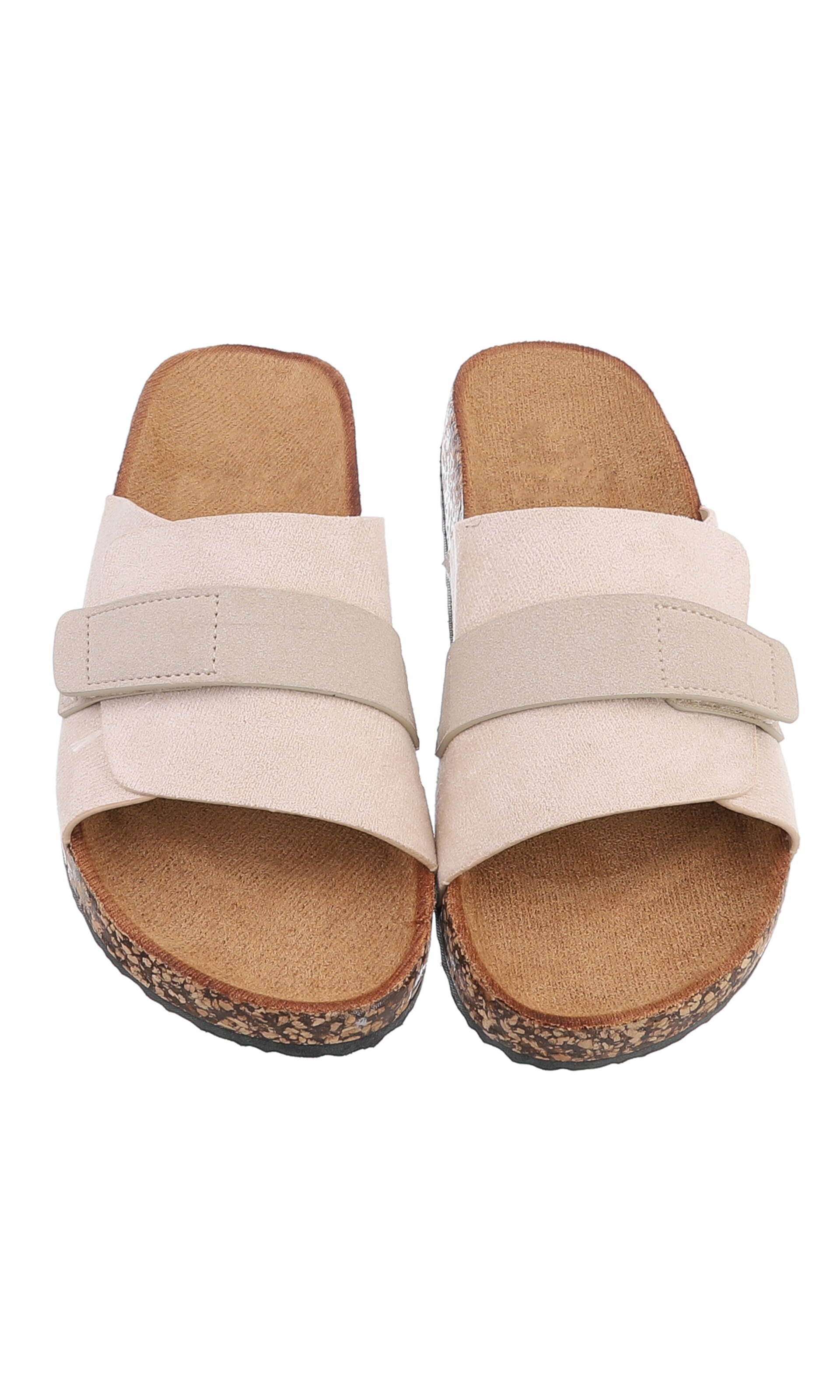 Ital-Design Pantolette in Beige
