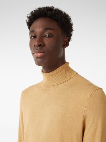 Bershka Pullover in Beige