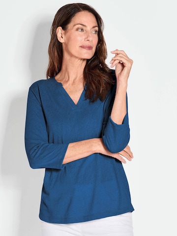 T-shirt Goldner en bleu : devant