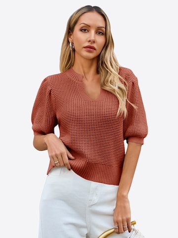 Pullover di Imily Bela in rosso: frontale