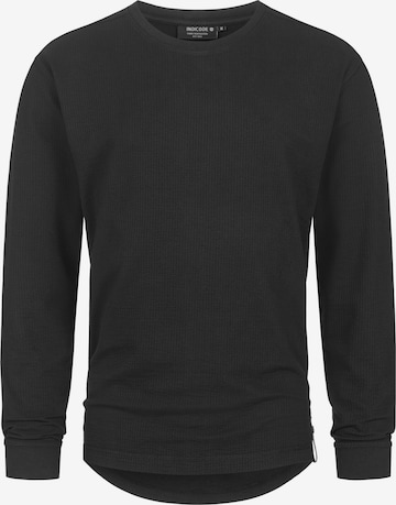 T-Shirt INDICODE JEANS en noir : devant