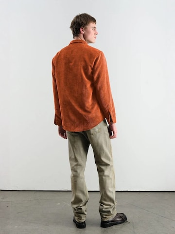 Giesto Comfort fit Overhemd in Oranje