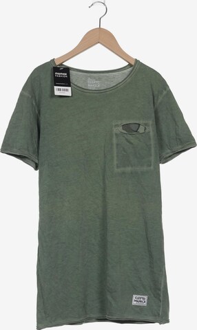 Cleptomanicx Shirt in S in Green: front