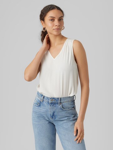 VERO MODA Top 'BRIT' in White: front