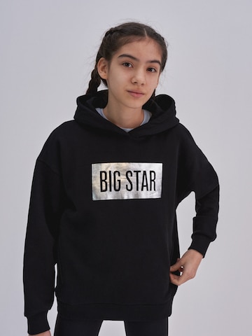 BIG STAR Sweatshirt 'TULIPA' in Zwart