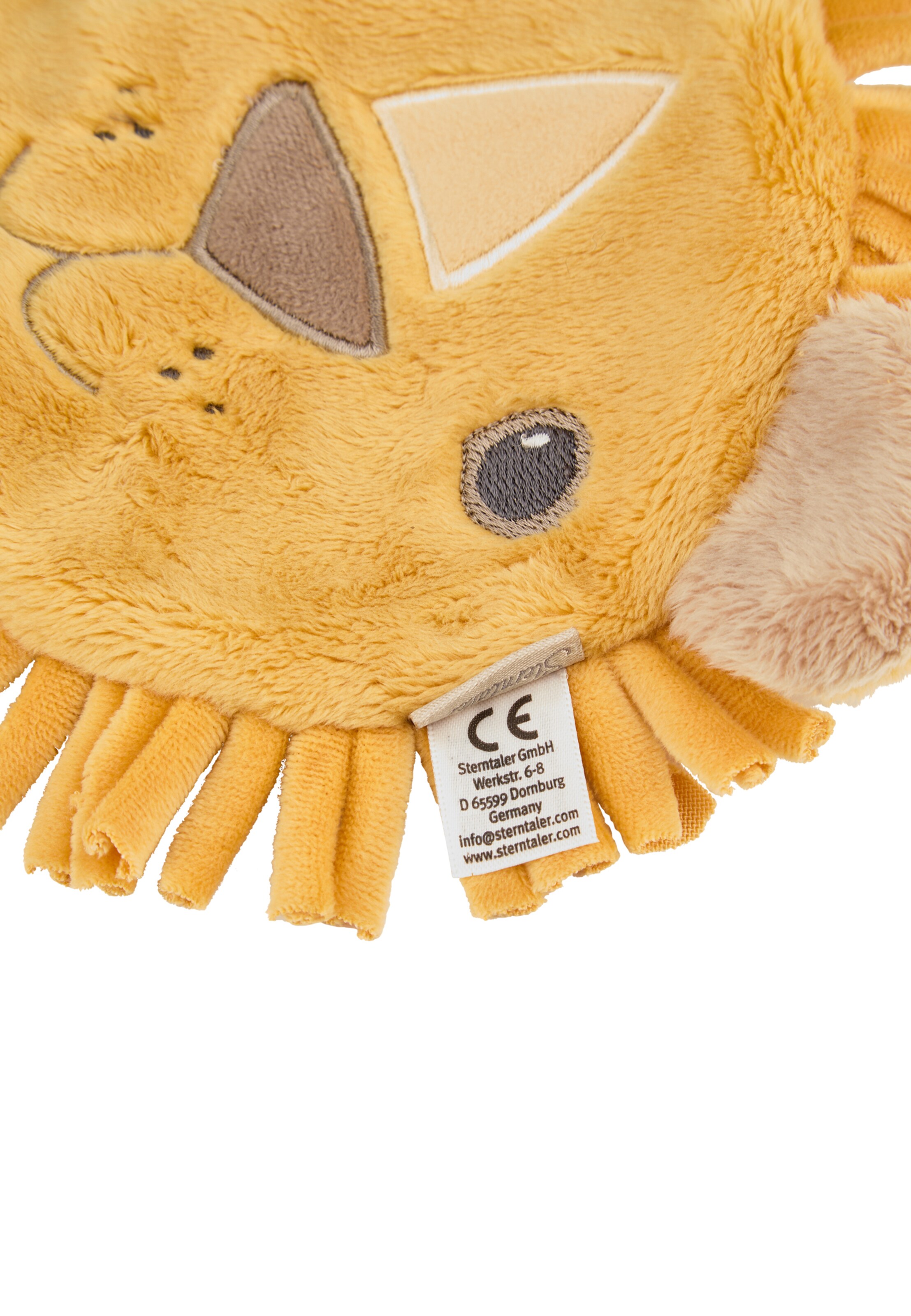 STERNTALER Pillow 'Löwe Leo' in Yellow