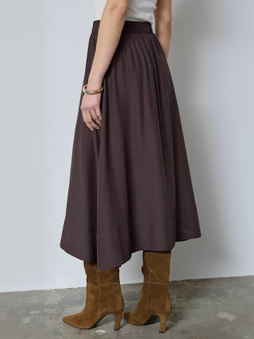 co'couture - Falda ' SurnriseCC ' en marrón