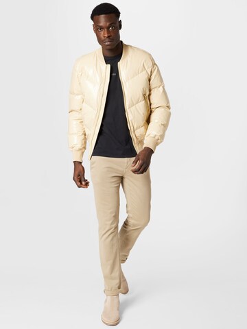 DIESEL Between-Season Jacket 'STEN' in Beige