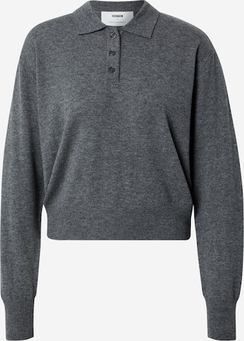 ABOUT YOU x Marie von Behrens Sweater 'Claude' in Grey: front