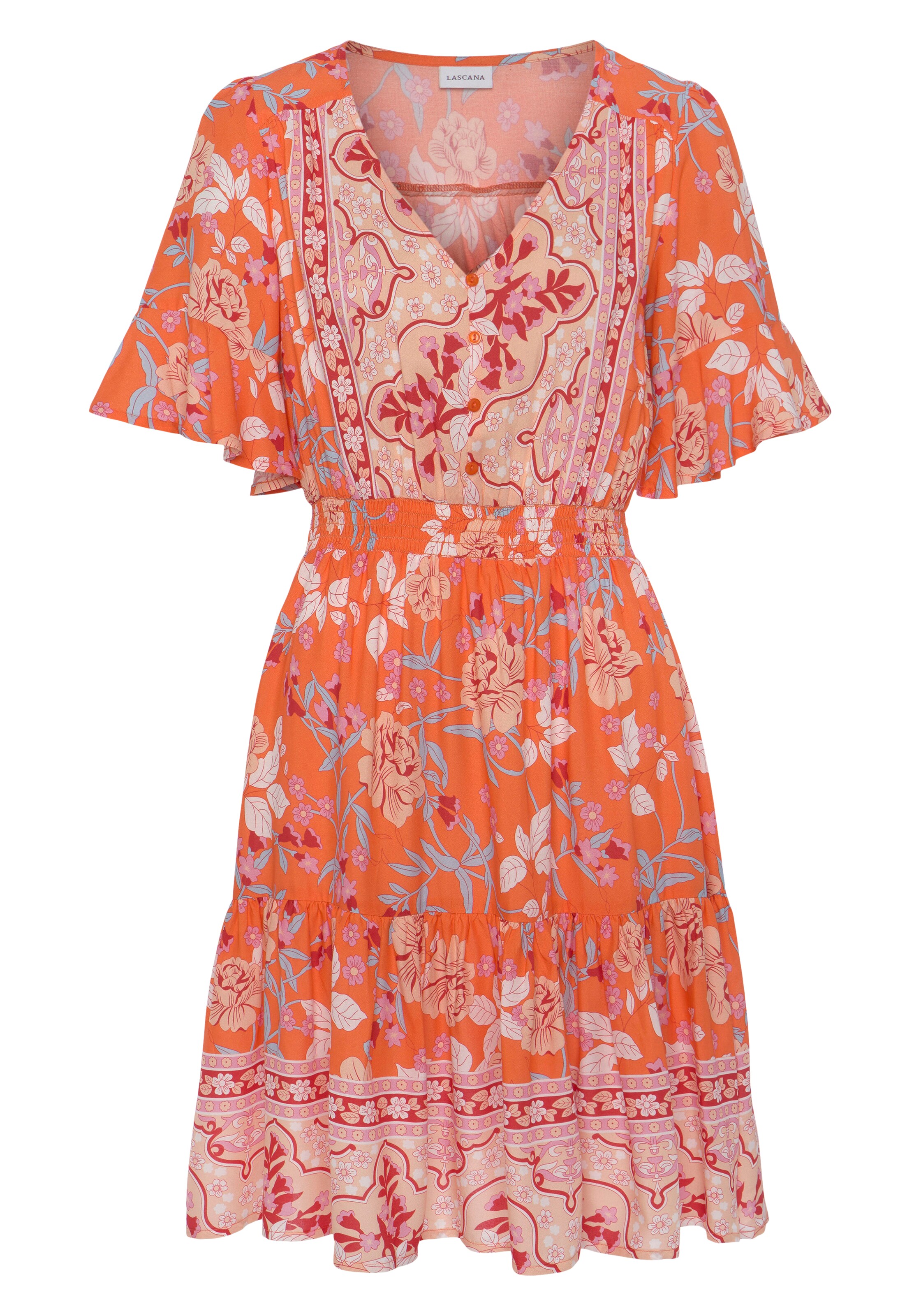 Robe LASCANA en orange : devant