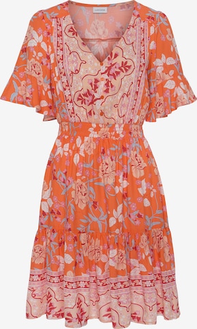 LASCANA Dress in Orange: front