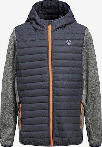 Jack & Jones Junior Between-Season Jacket 'Multi' in Grey: front