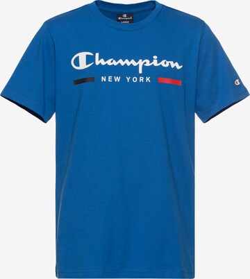 Champion Authentic Athletic Apparel Performance Shirt in Blue: front