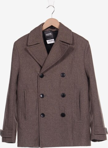 H&M Jacket & Coat in M in Brown: front