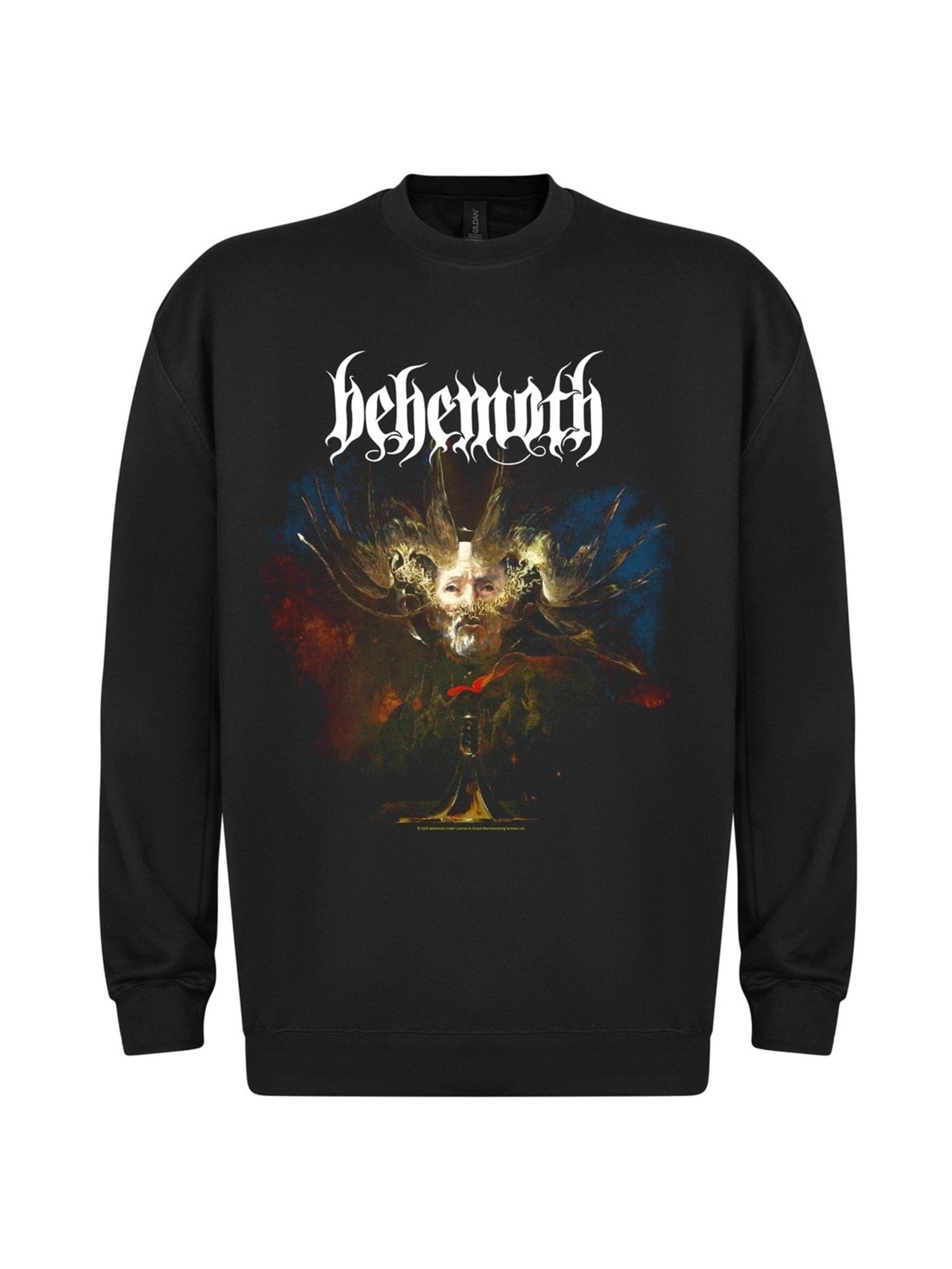 Rockshirts Sweatshirt 'Behemoth Negra´s Blood' in Black: front