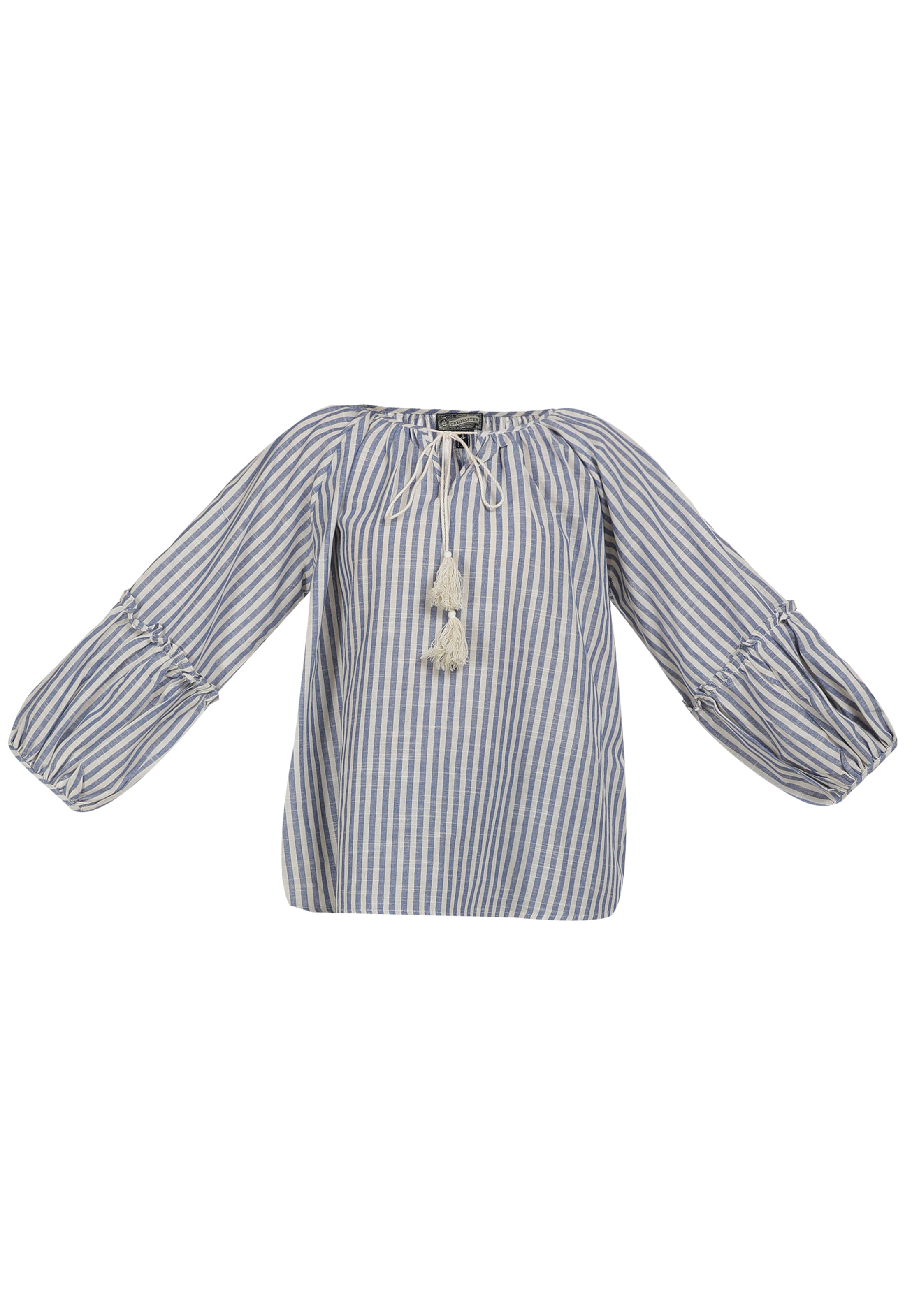 DreiMaster Vintage - Blusa em azul: frente