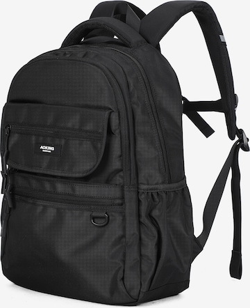 Aoking Backpack in Black: front