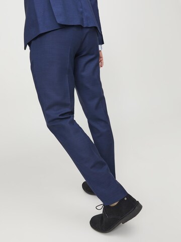JACK & JONES - Slimfit Pantalón de pinzas 'Solaris' en azul