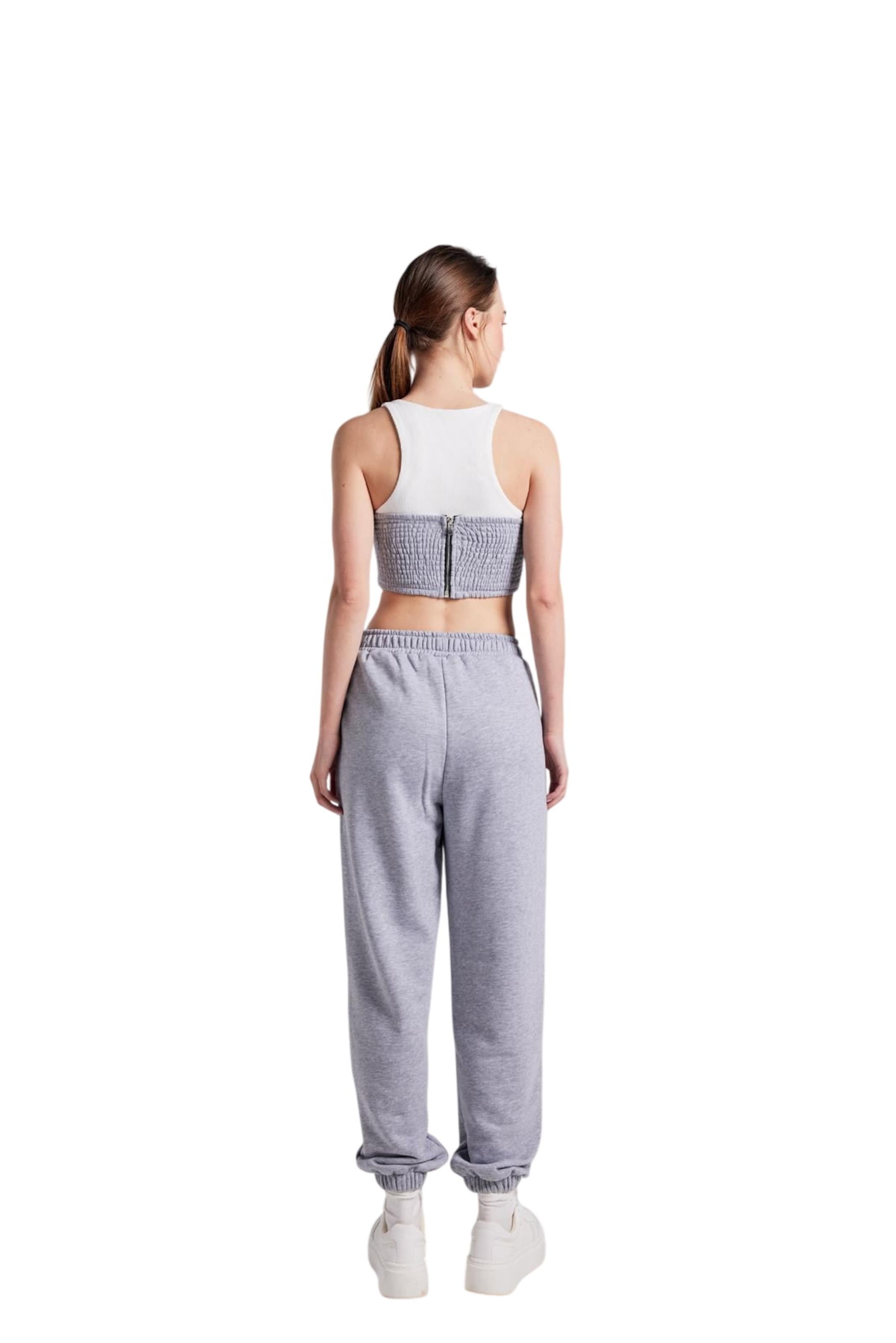 HOLLY LOLLY Tapered Hose in Grau