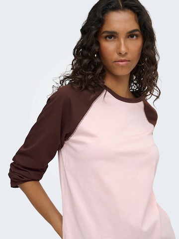 JDY Tričko 'JDYJEANETT' - Ružová