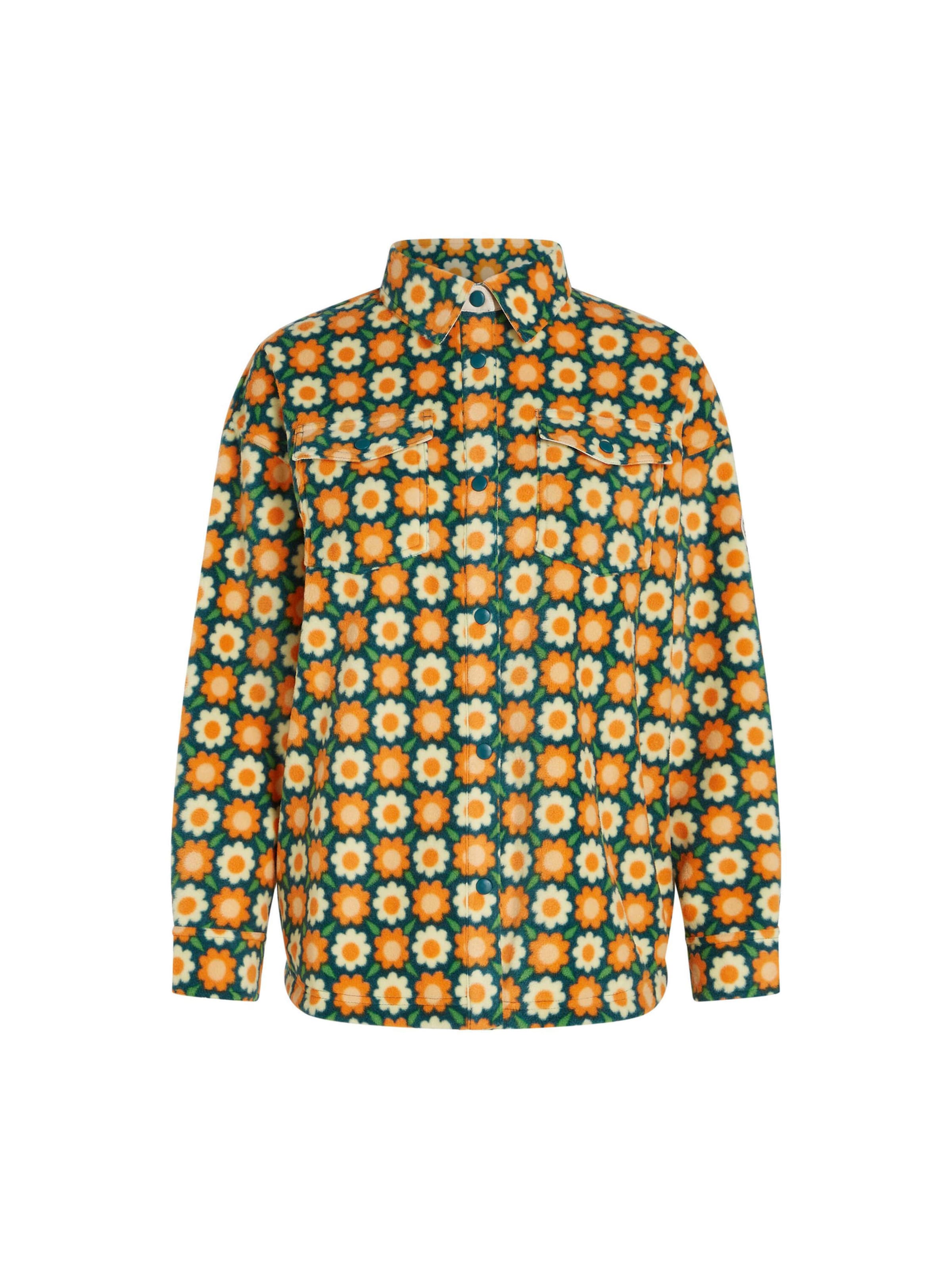 O'NEILL Fleecová mikina – zelená: přední strana