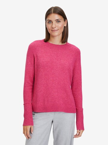 Pull-over Betty & Co en rose : devant