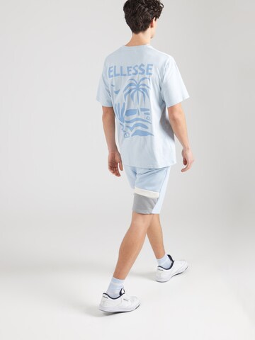 Tricou 'TROPICOSA' de la ELLESSE pe albastru