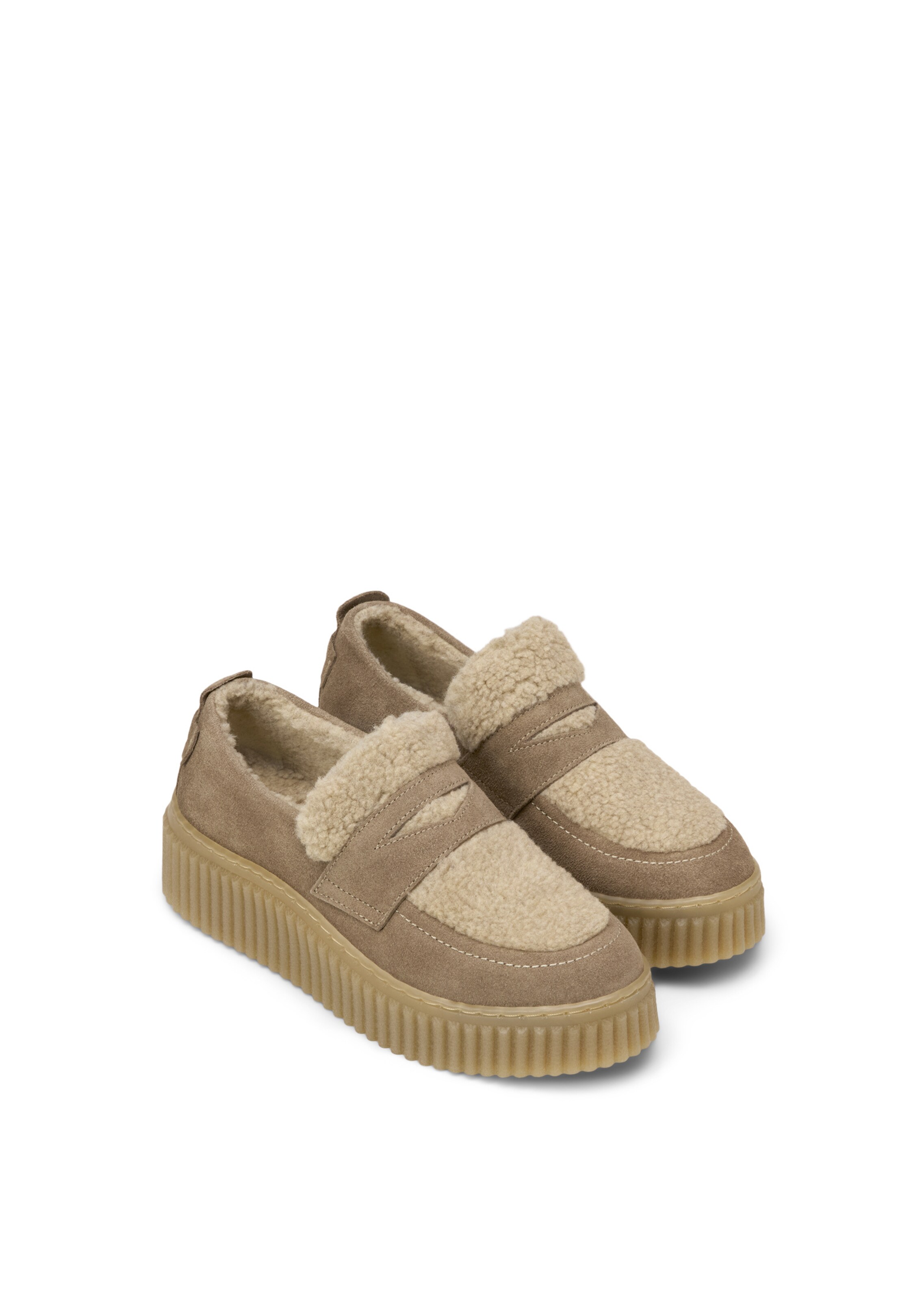 Marc O'Polo Slipper in Beige