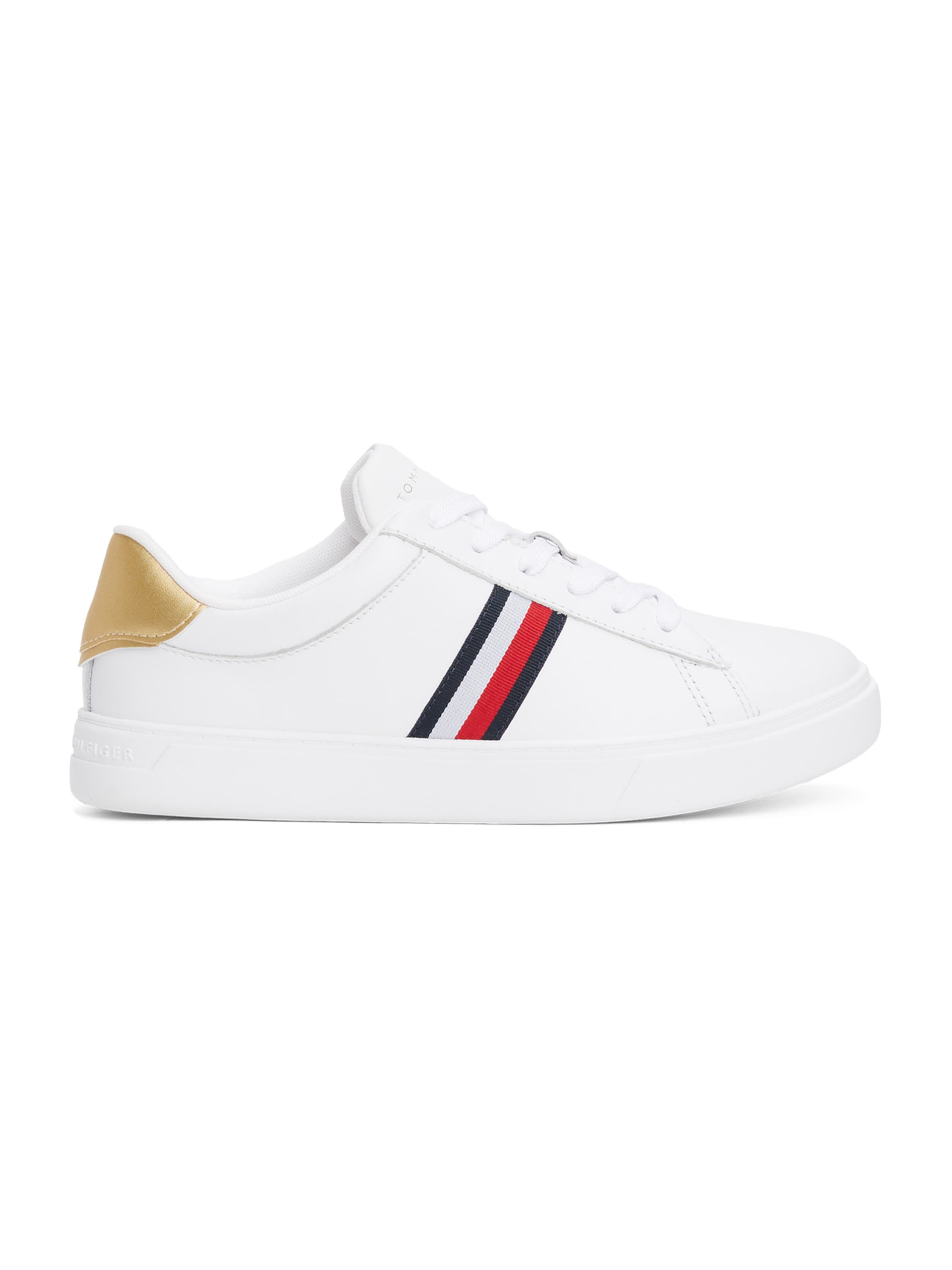 TOMMY HILFIGER Tenisky 'Essential Court' – bílá