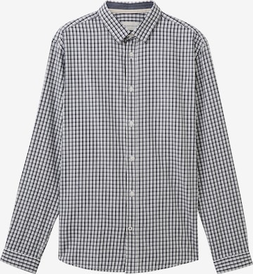 TOM TAILOR - Ajuste regular Camisa en blanco: frente