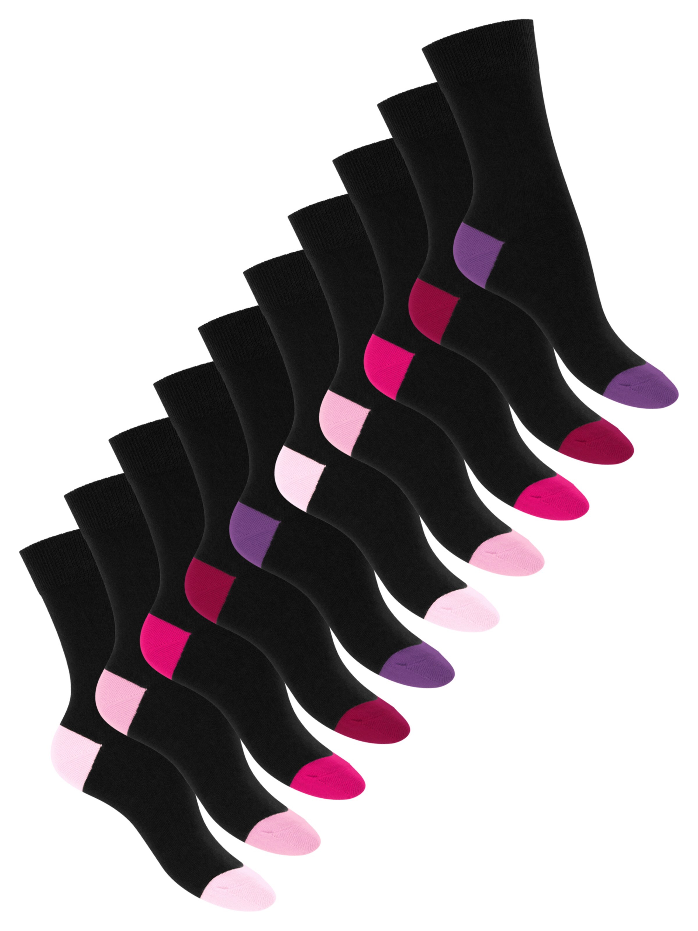 footstar Socks in Purple: front