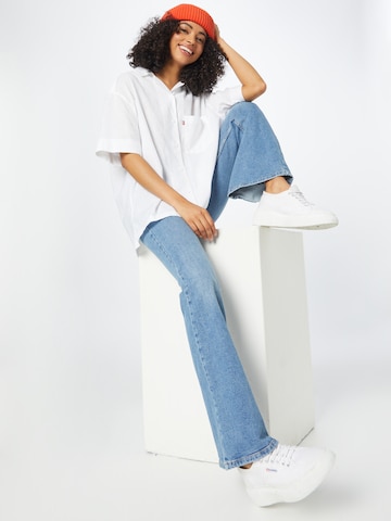 LEVI'S ® Блуза 'Ari SS Resort Shirt' в бяло