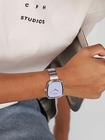 Montre à affichage analogique Copenhagen Studios en argent