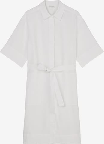 Marc O'Polo Shirt dress in White: front