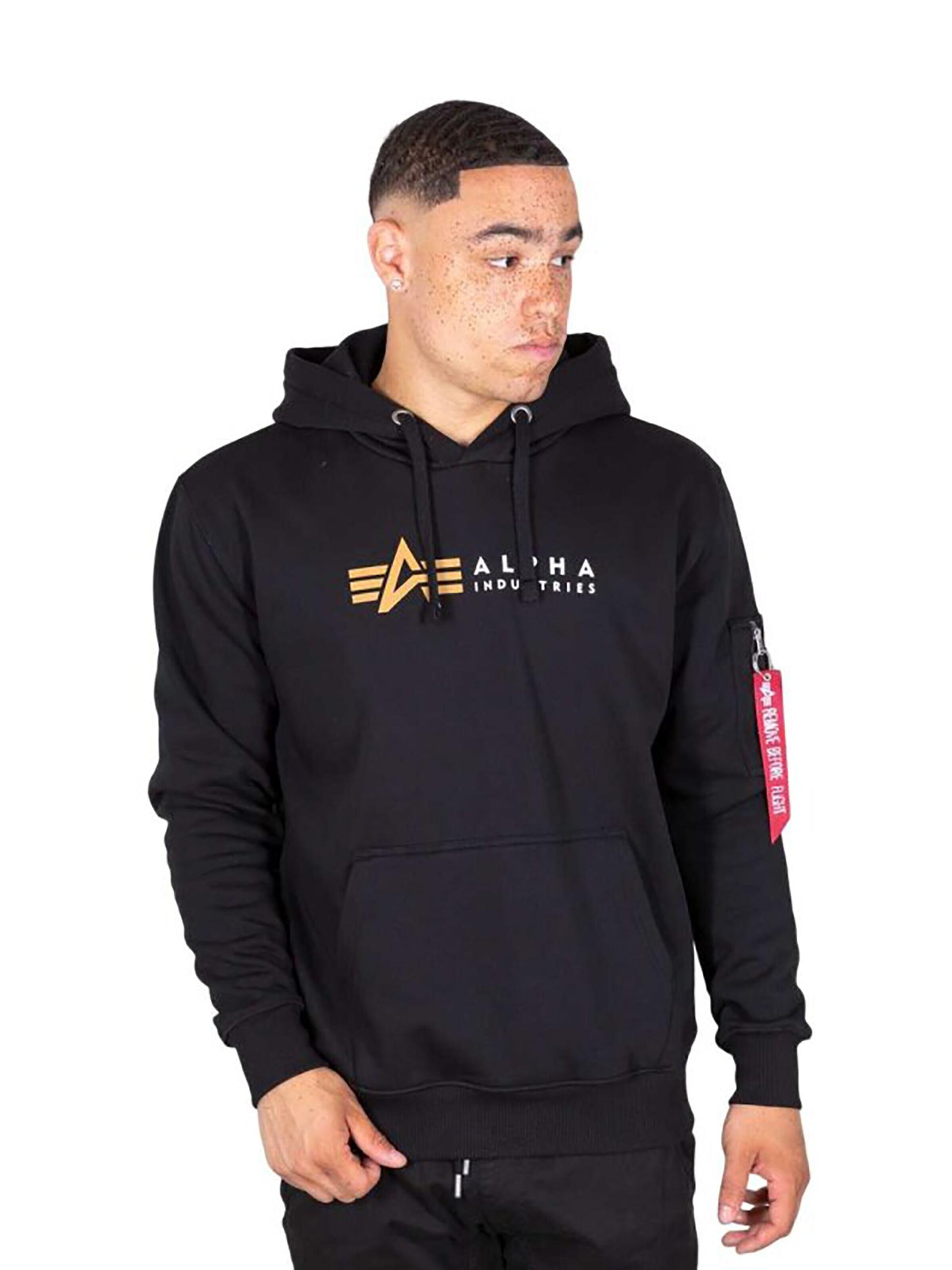 ALPHA INDUSTRIES Sweatshirt‌‌‌ in Schwarz