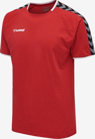 T-Shirt fonctionnel Hummel en rouge