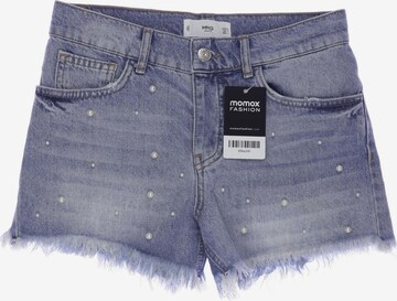 MANGO Shorts in XS in Blue: front