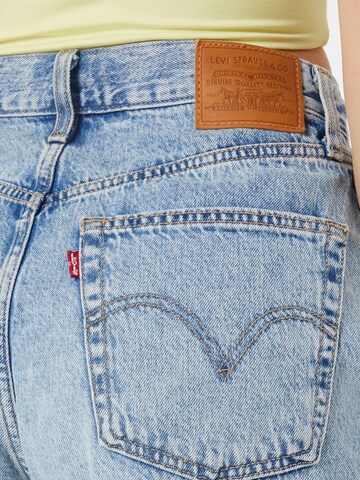 LEVI'S ® Loosefit Jeans 'High Loose Short' in Blau