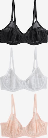 Next T-Shirt Nedrček | roza barva: sprednja stran