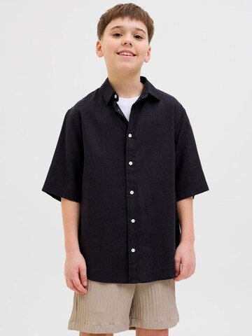 Coupe regular Chemise Jack & Jones Junior en noir : devant
