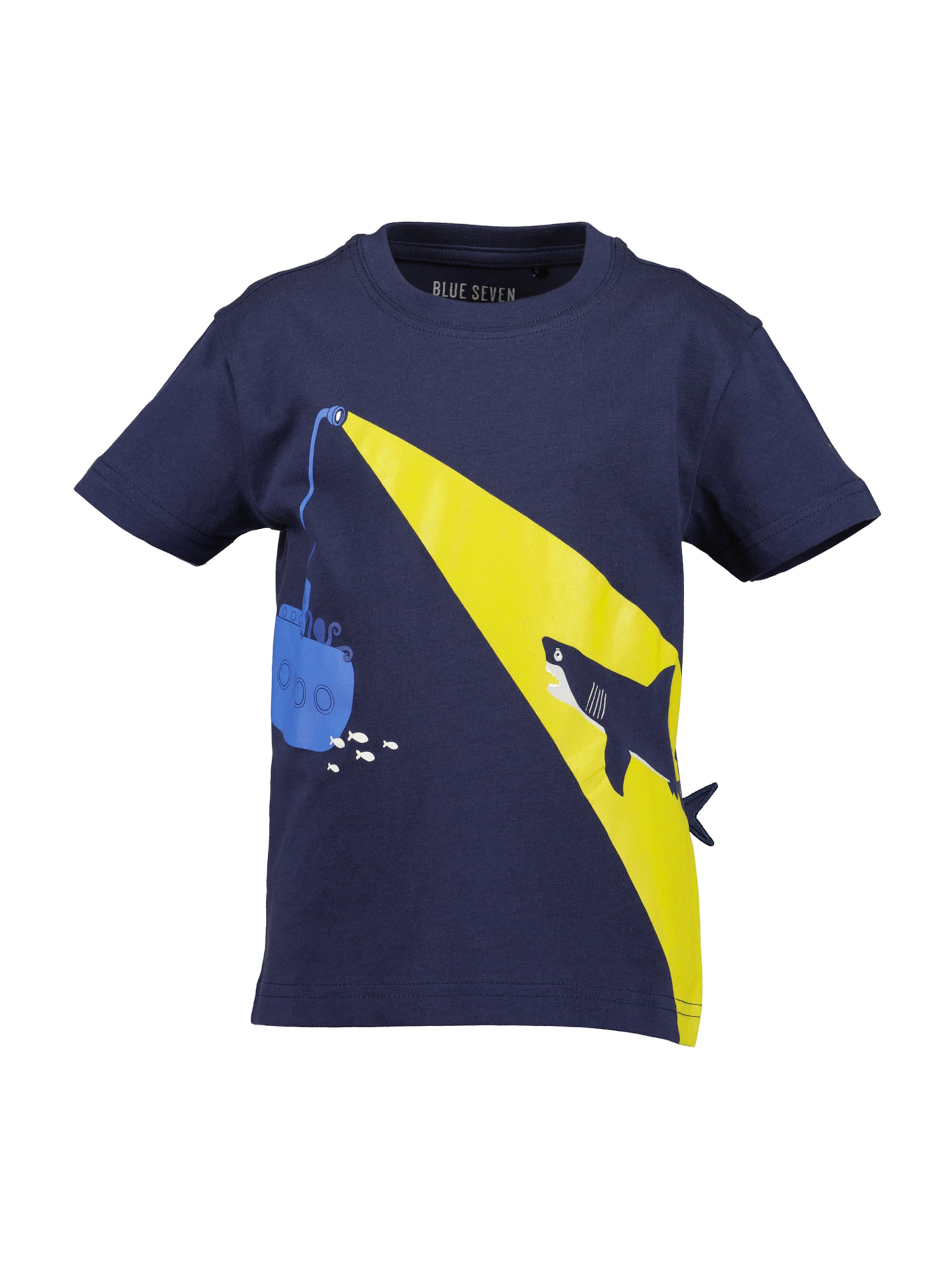 BLUE SEVEN Tričko - Modrá: predná strana