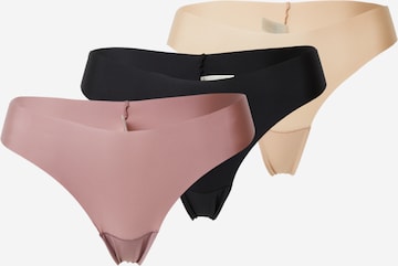 Lindex Thong in Beige: front